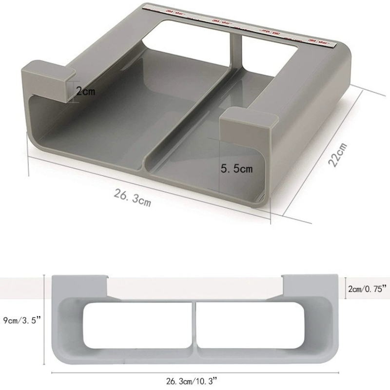 Kitchen Plastic Hanging Storag - Kitchen Baking Rack ulasan dan harga