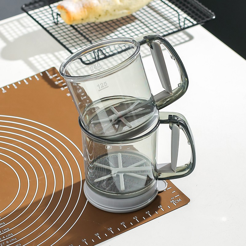 Kitchen Flour Sieve Handheld S - Kitchen Baking Rack ulasan dan harga