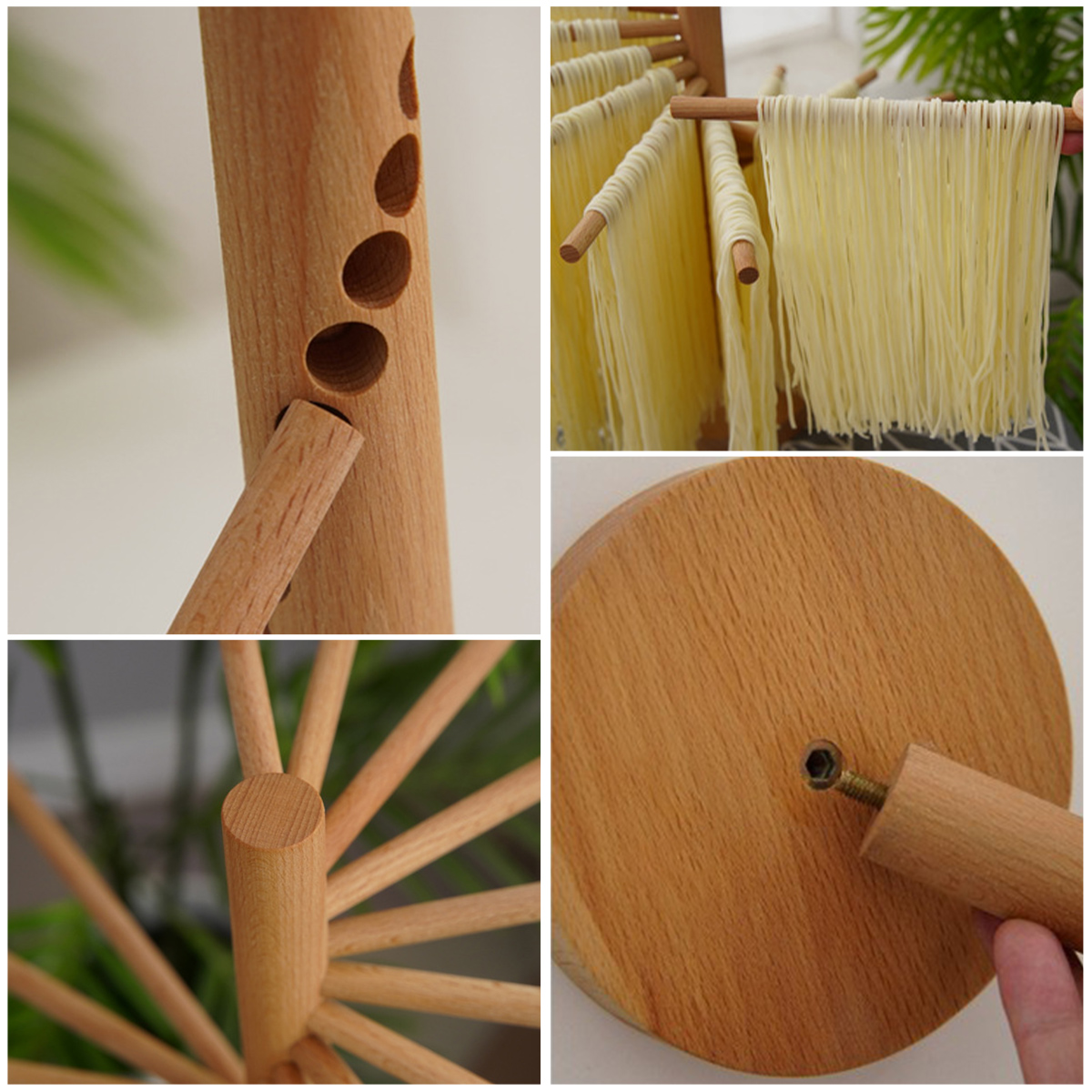Collapsible Pasta Drying Rack  - Kitchen Baking Rack ulasan dan harga