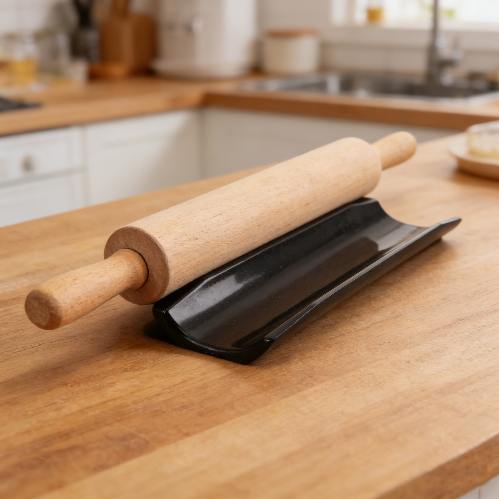 Pastry Dough Rolling Baking Pi - Kitchen Baking Rack ulasan dan harga