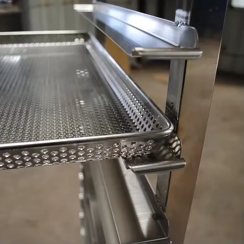 15 Tier Stainless Steel Coolin - Kitchen Baking Cart ulasan dan harga