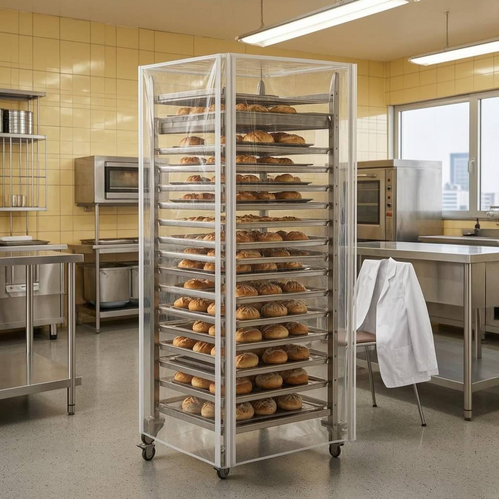 Transparent Tall Baking Tray R - Kitchen Baking Cart ulasan dan harga